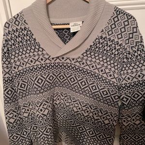 Lacoste Grey Cashmere Sweater (Size 6)